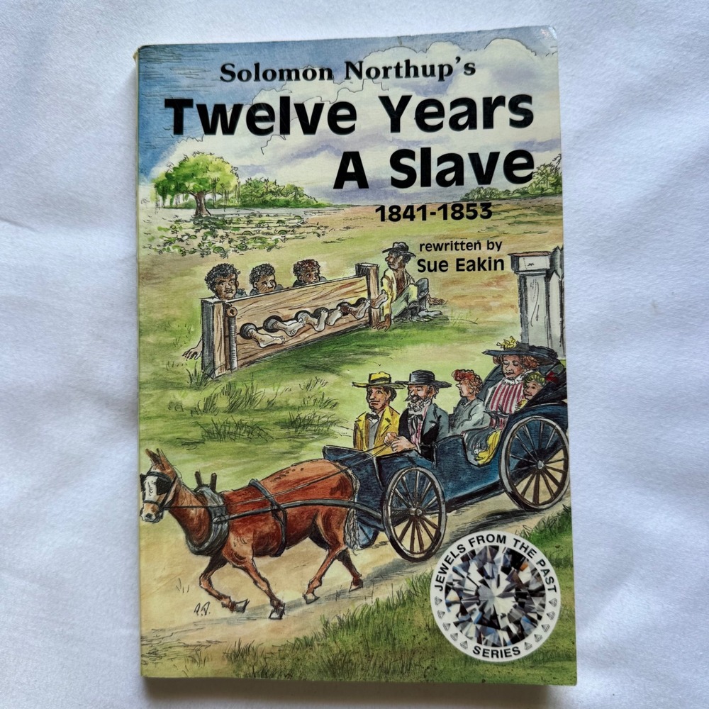 Twelve Years A Slave Solomon Northup Sue‎ Eakin 1989 Paperback Jewels History